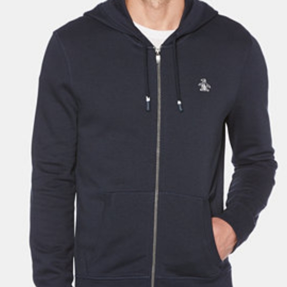 Original Penguin Other - Original Penguin Charcoal Hoodie with Logo